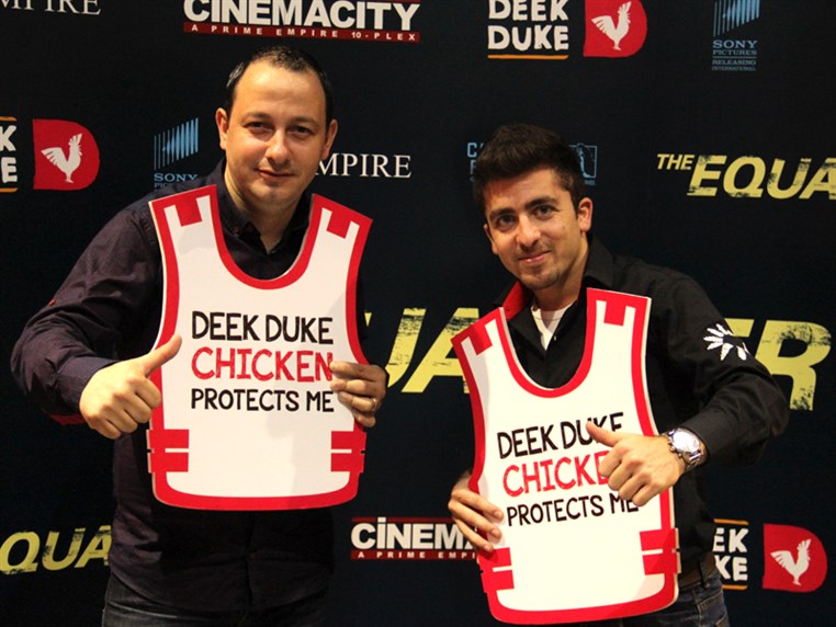 Deek Duke Avant Premiere of The Equalizer